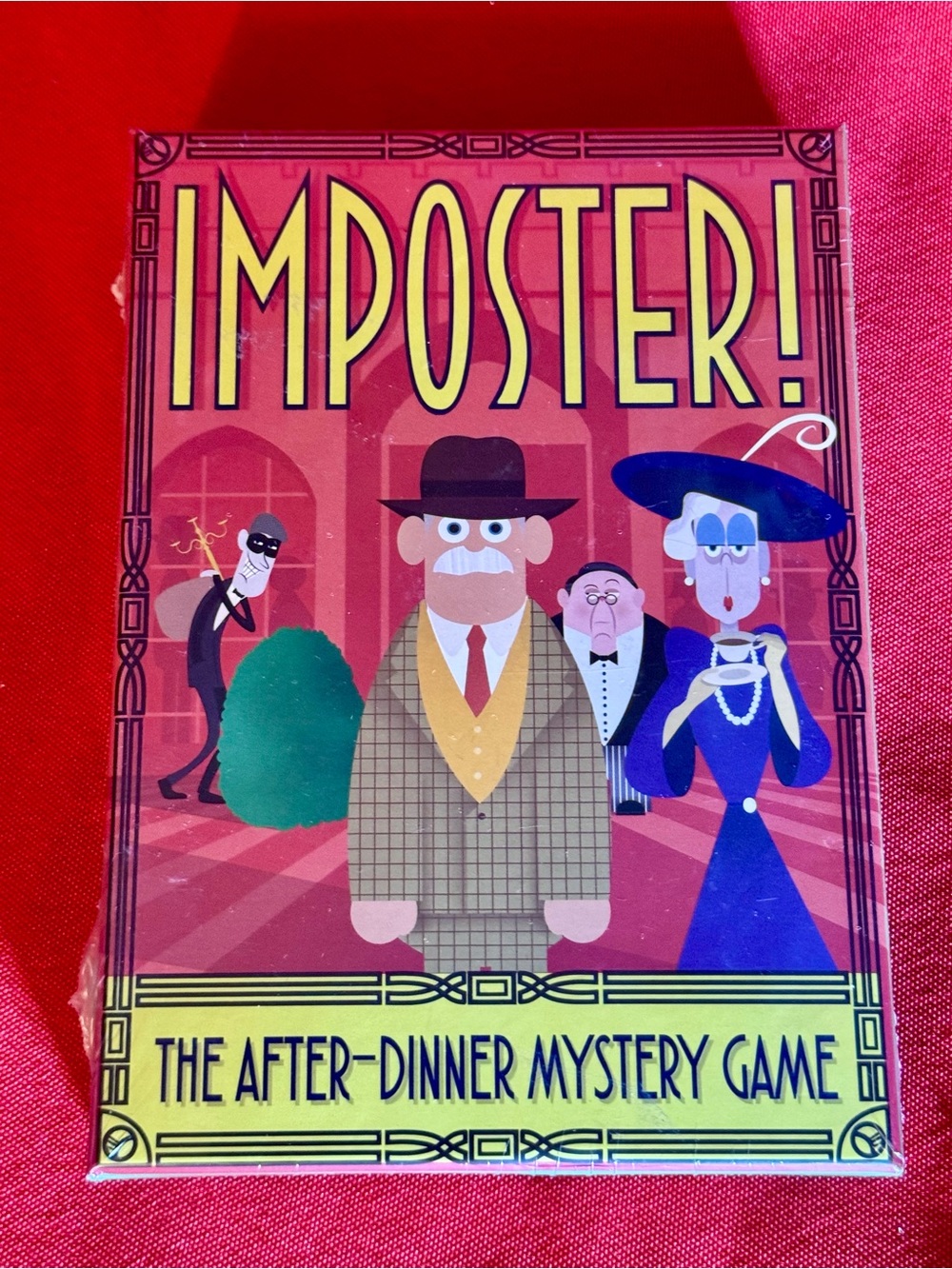 Imposter! After-Dinner Mystery Game - Red Edition